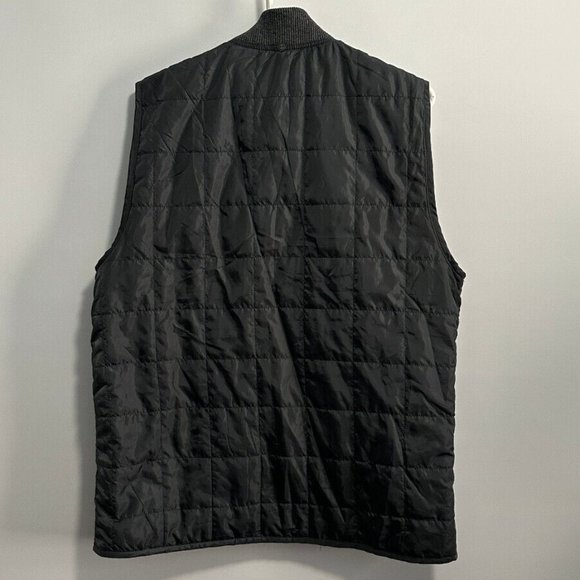 Toad & Co Men's Grey Quilted Puffer Vest Sz L - Picture 7 of 8